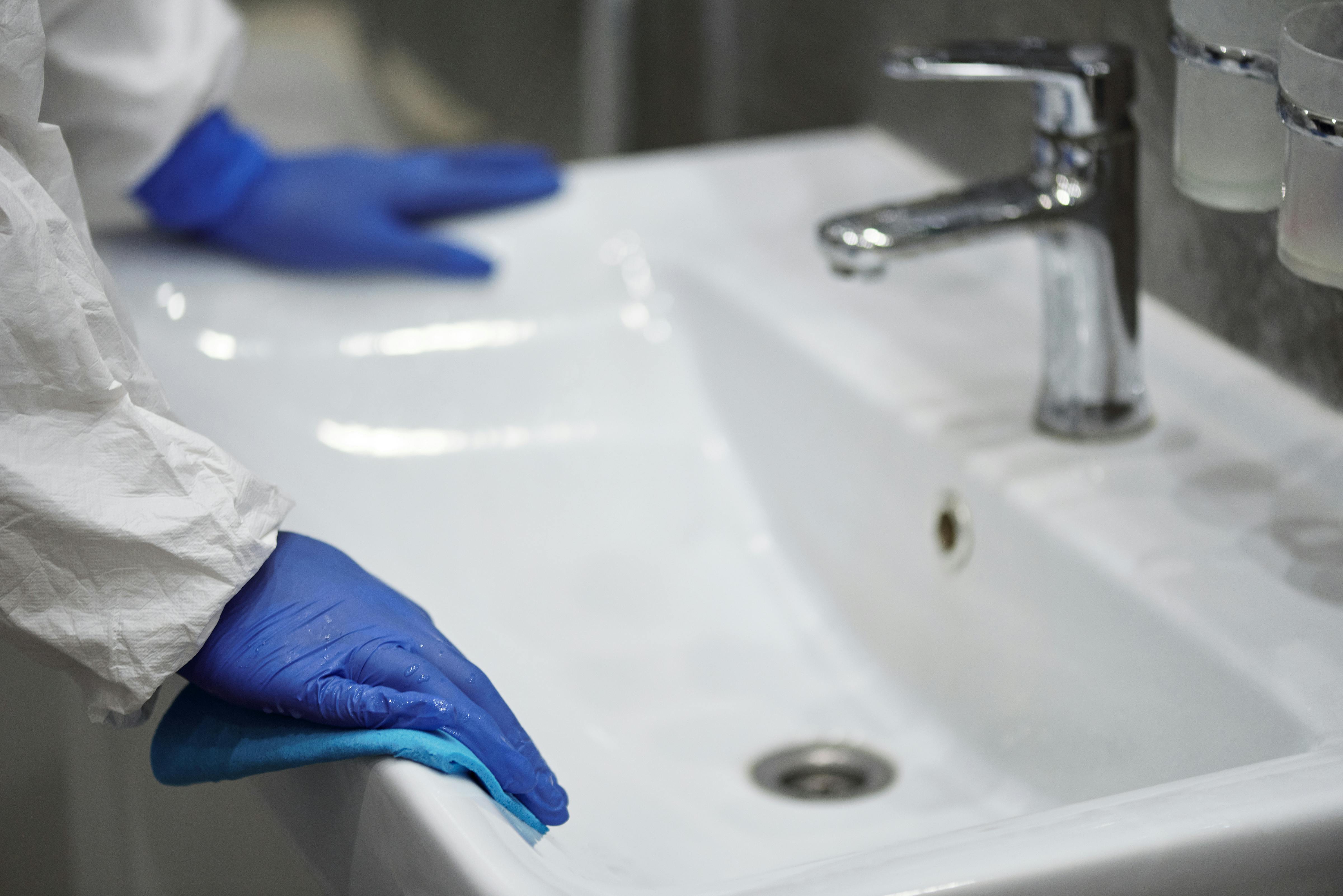 Professional restroom cleaning and sanitation services